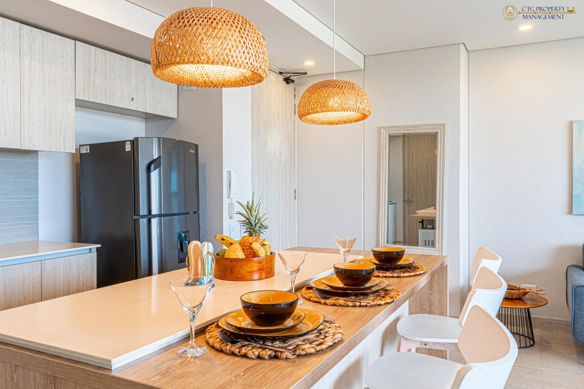 Martinique Cartagena - Apartamentos A Corta Caminata De Playa Azul Εξωτερικό φωτογραφία