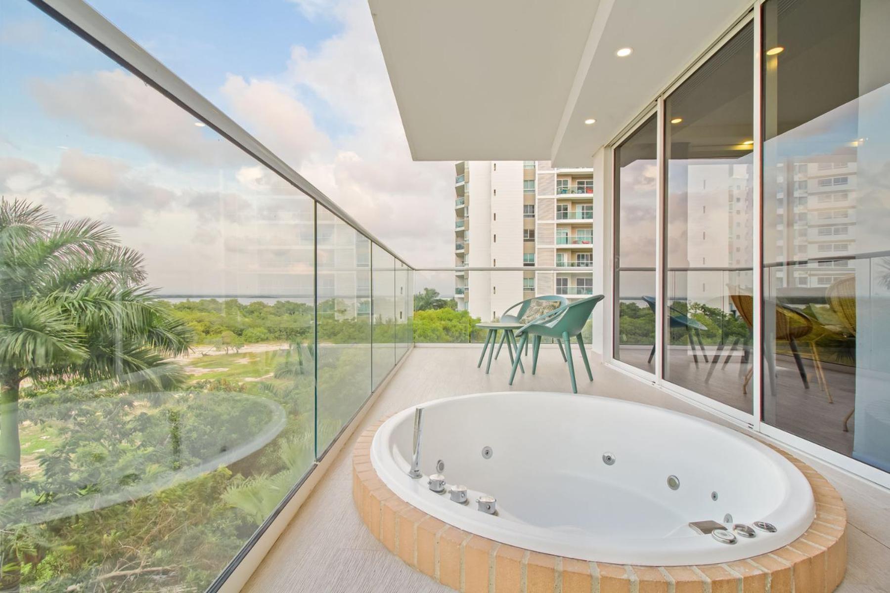 Martinique Cartagena - Apartamentos A Corta Caminata De Playa Azul Εξωτερικό φωτογραφία