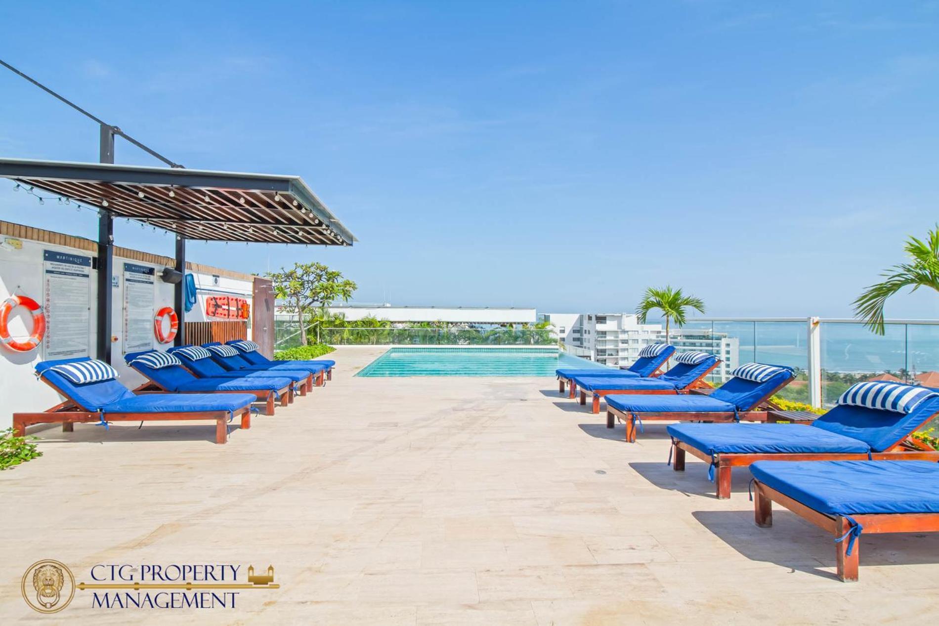 Martinique Cartagena - Apartamentos A Corta Caminata De Playa Azul Εξωτερικό φωτογραφία
