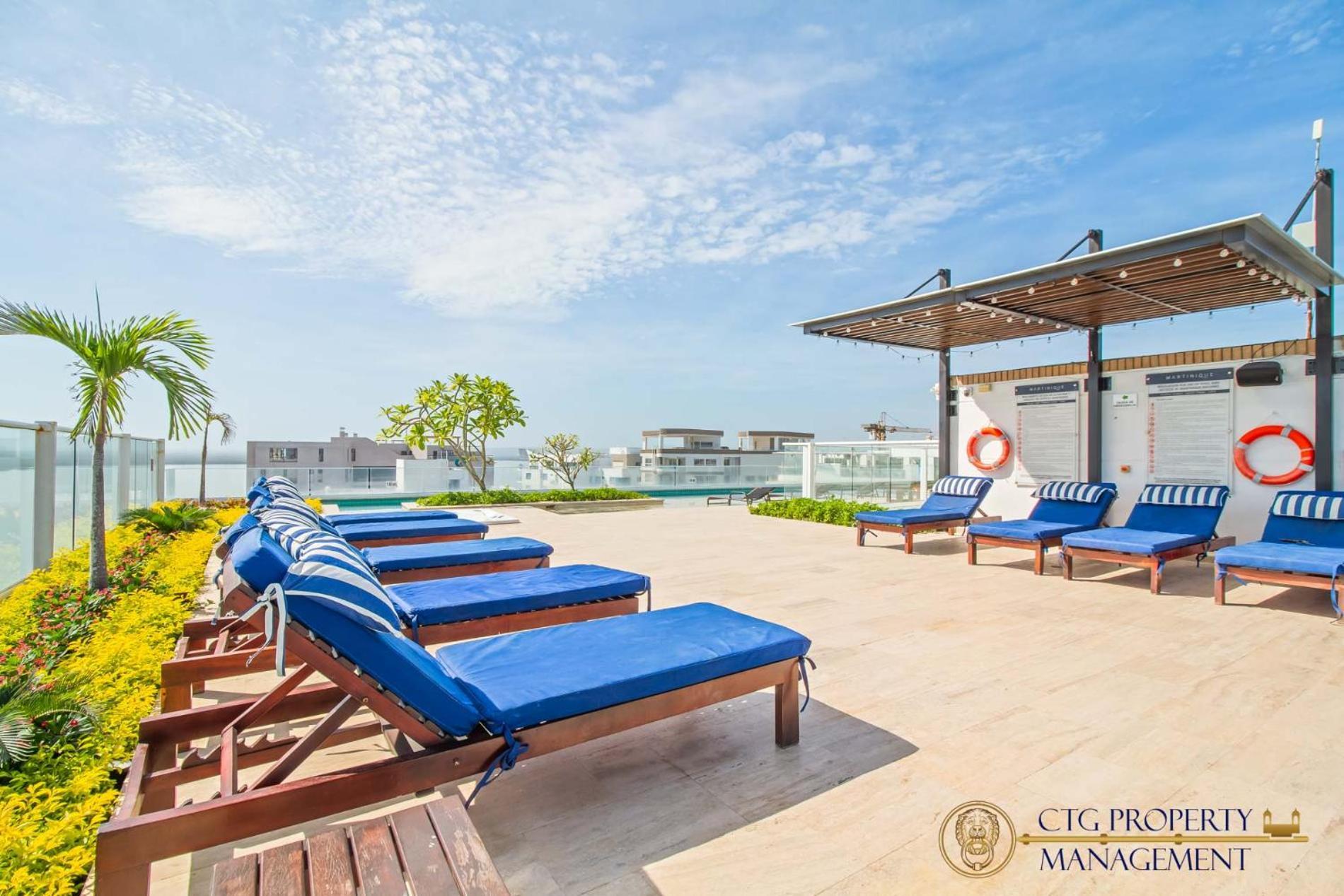 Martinique Cartagena - Apartamentos A Corta Caminata De Playa Azul Εξωτερικό φωτογραφία